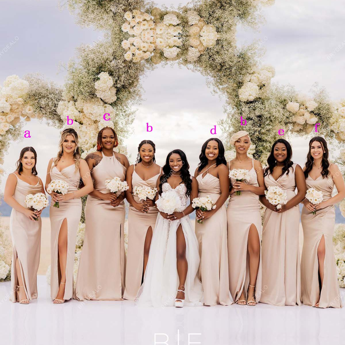 blue dress for baby girl Pearl Pink Sleeveless Slit Sheath Long Mismatched Bridesmaid Dresses blue dress for baby girl Pearl Pink Sleeveless Slit Sheath Long Mismatched Bridesmaid Dresses