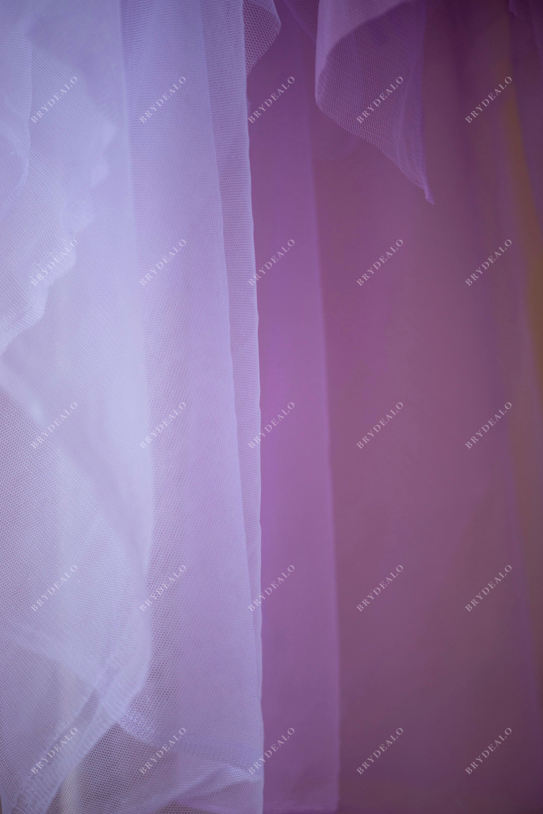 purple tulle fabrics