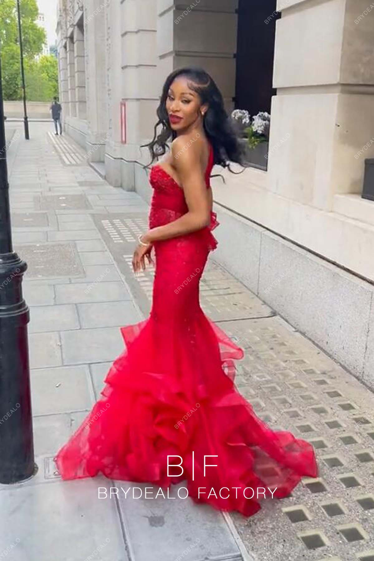 Glittery Red Sequin Beaded Satin Red Sparkly Prom Dress One Shoulder,  Sleeveless, High Waist, Floor Length, Elegant Formal Gown For Girls From  Dressvip, $153.77 | DHgate.Com