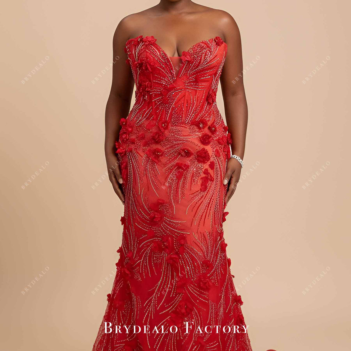 red strapless plus size dress Terra size evening gowns for prom. 3 Ways to Style a
