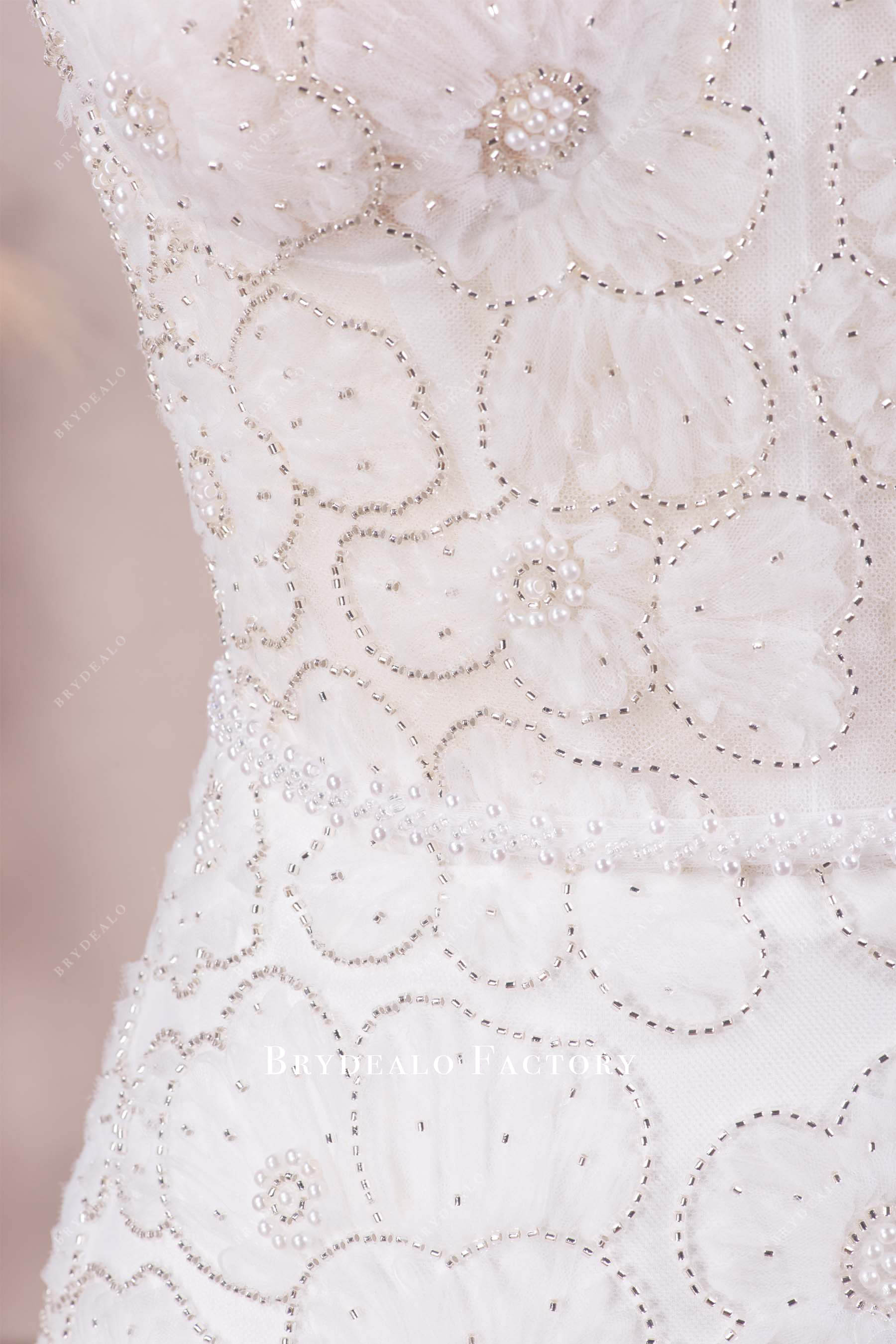 removable belt wedding dress