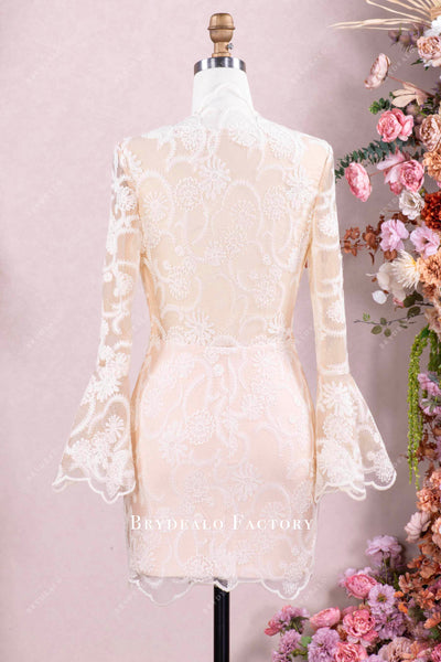the Dinner Party Lace Bell Sleeve Dress main image 1
