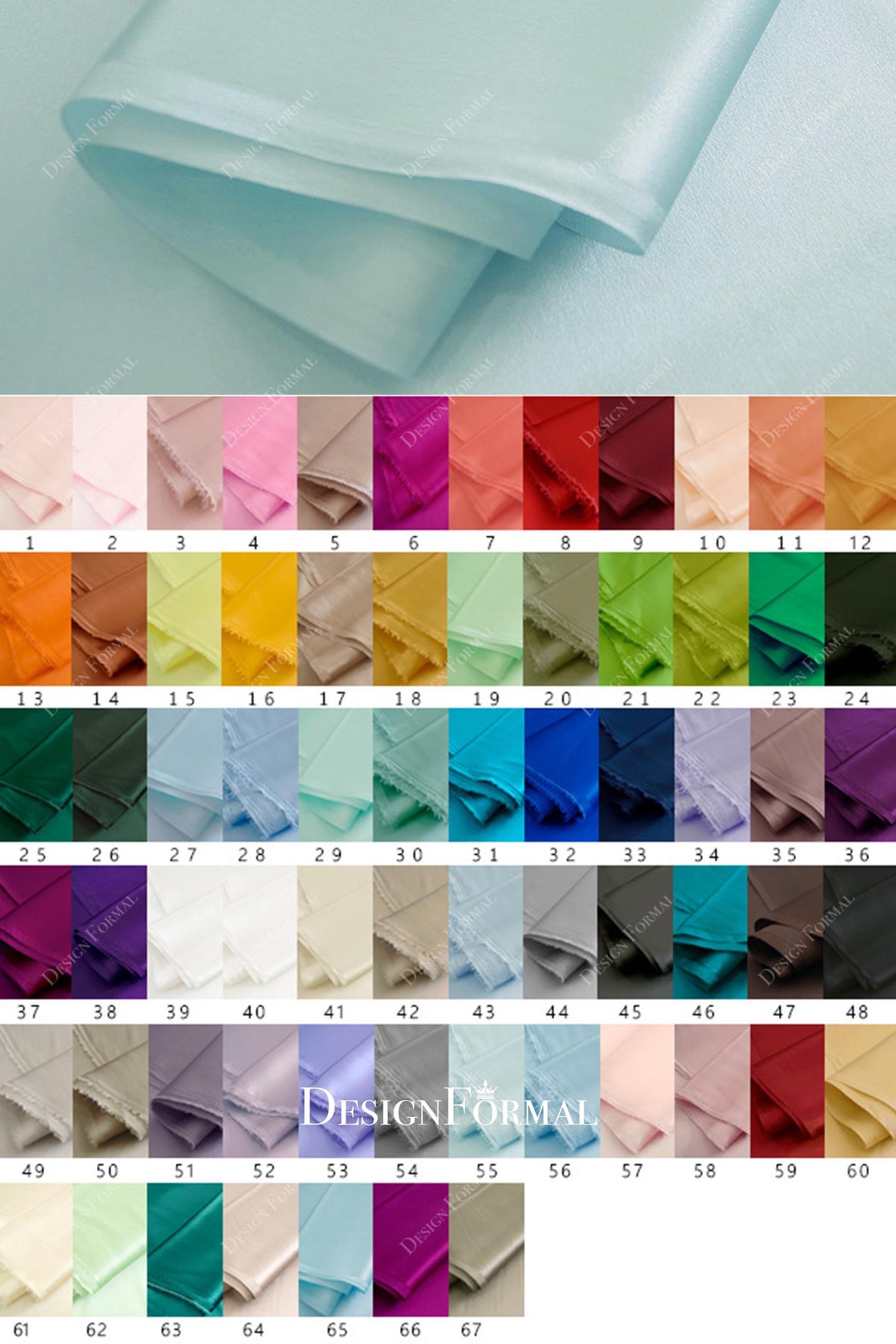 silk satin fabric 16mm