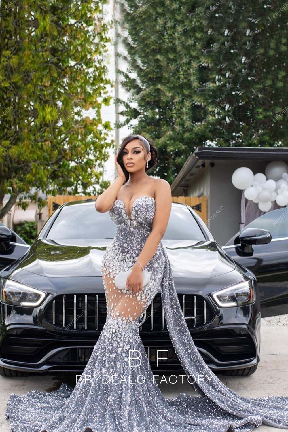Silver Prom Dresses
