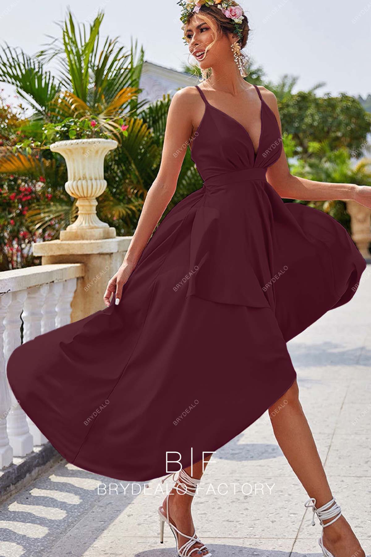 Flowy bridesmaid dresses deals