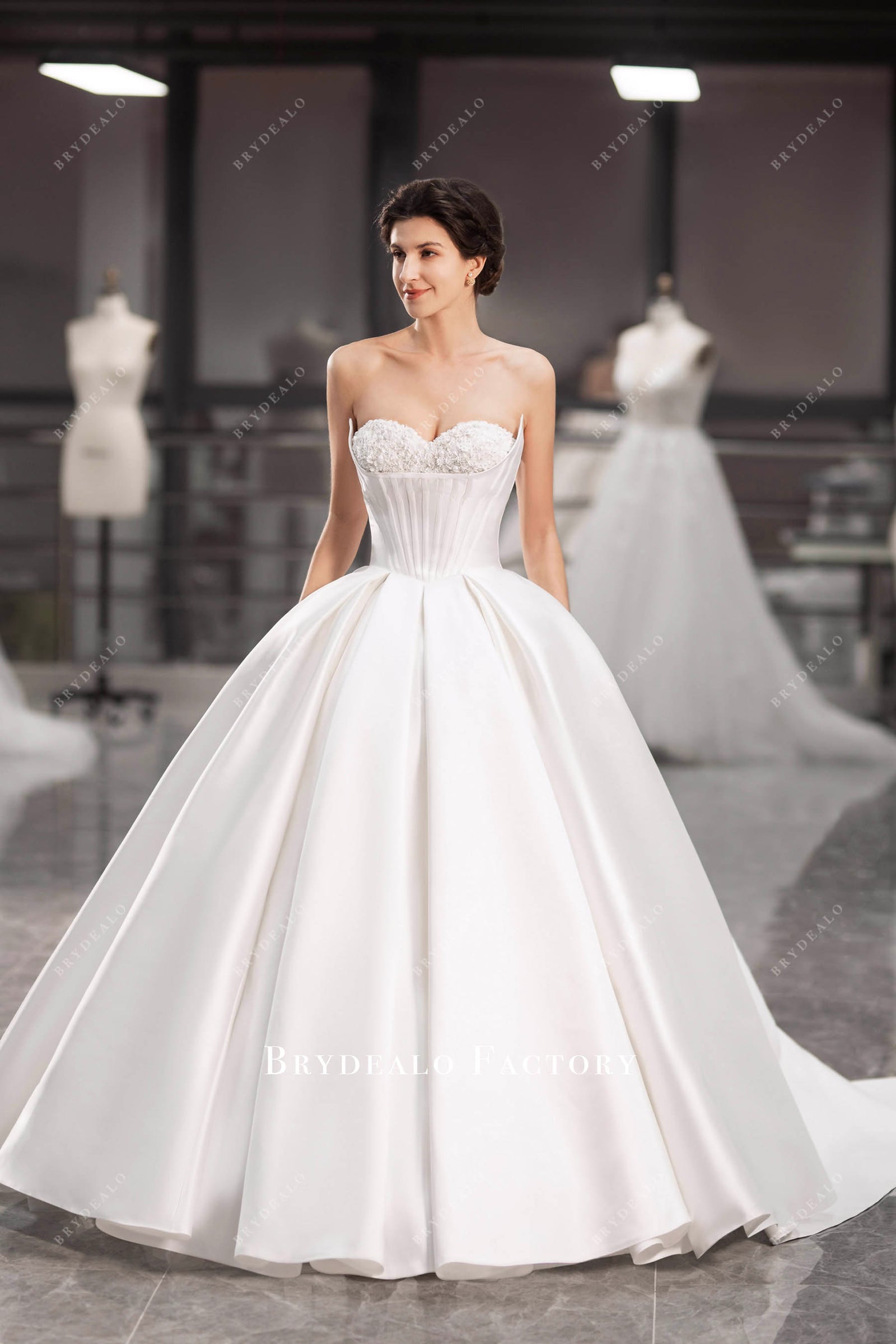 Strapless Mikado Ball Gown main image 1