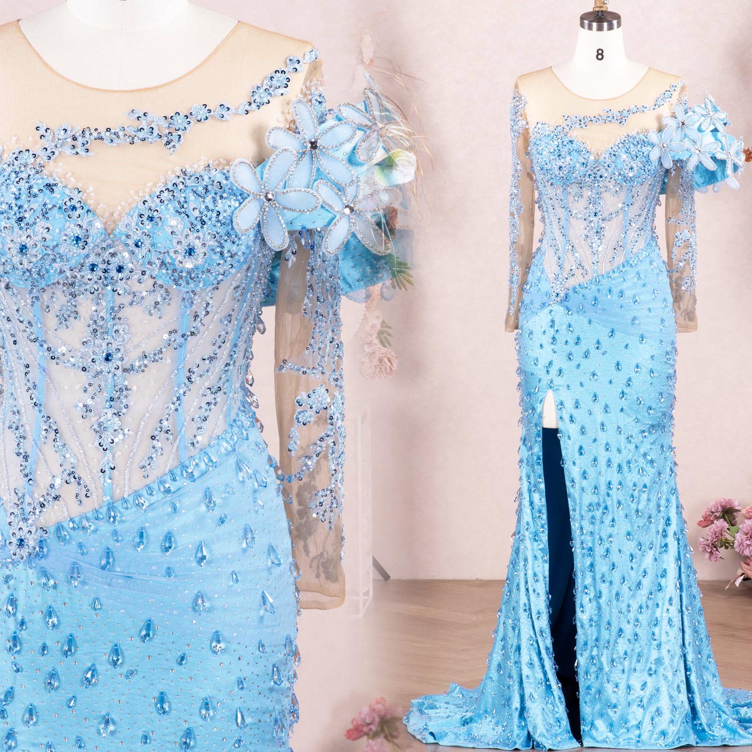 unique dramatic prom dresses DesignFormal