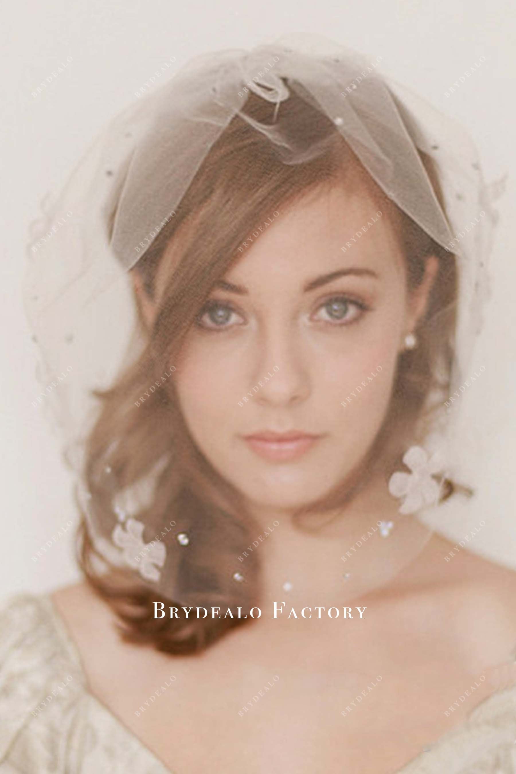 Vintage Bandeau Bridal Veil