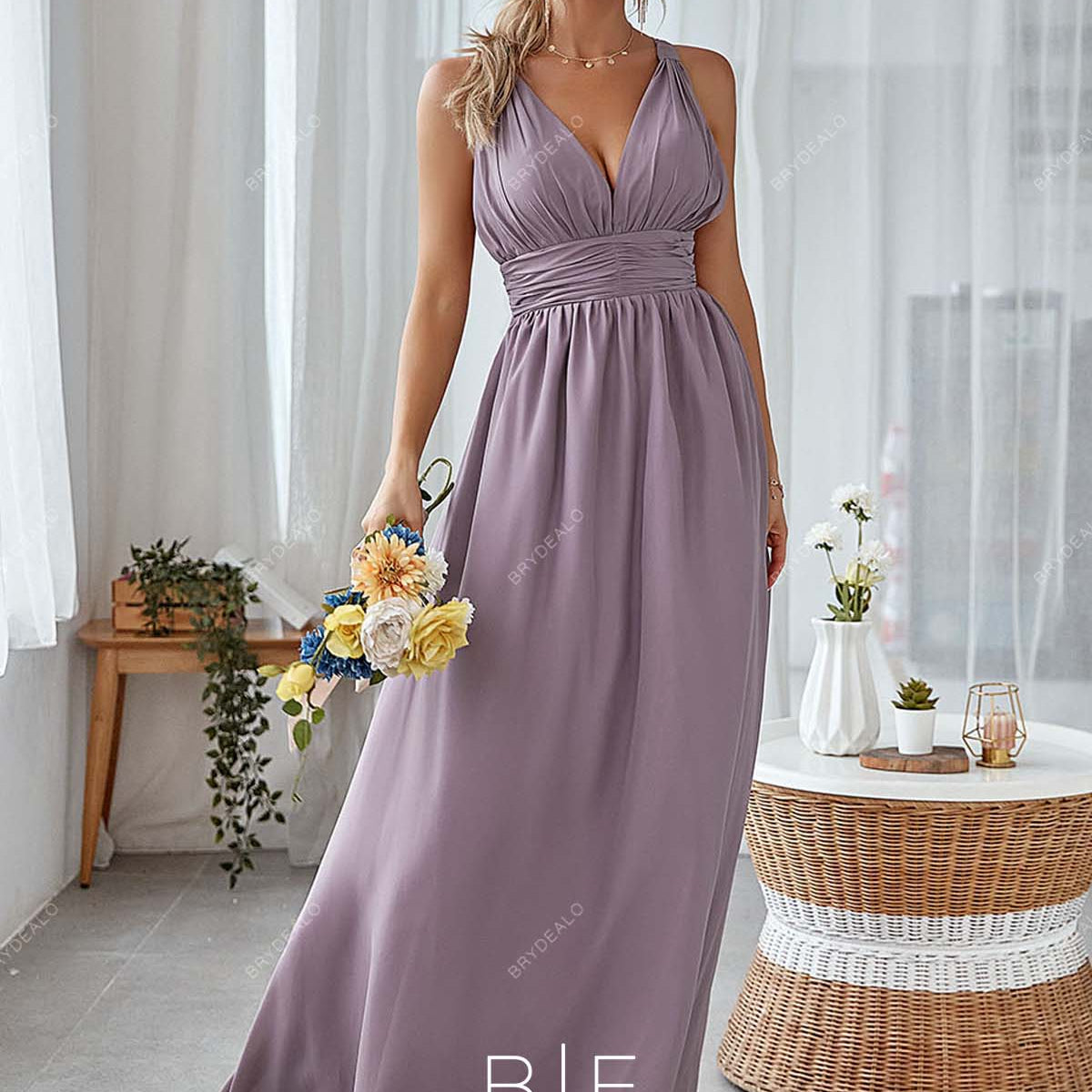 Bridal Wisteria Wisteria Colored Bridesmaid Dress Wisteria Mother