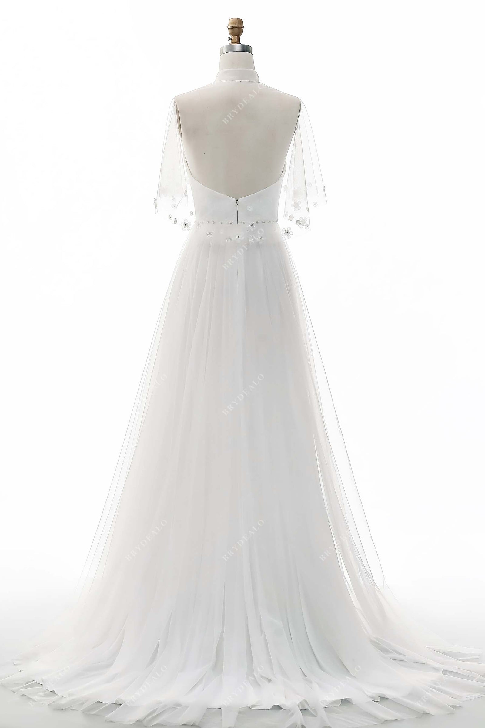 Sweetheart Neck Sheer Corset Tulle Short Dress Regency