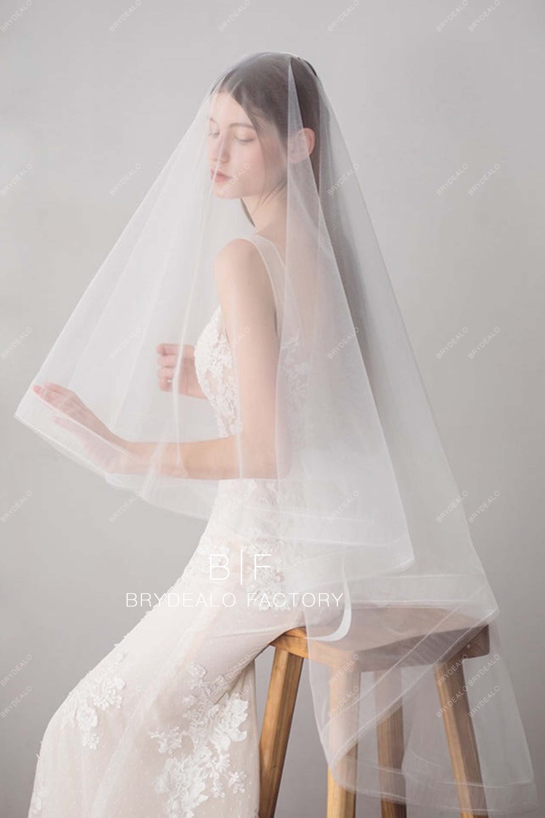 best Waltz Length Horsehair Bridal Veil