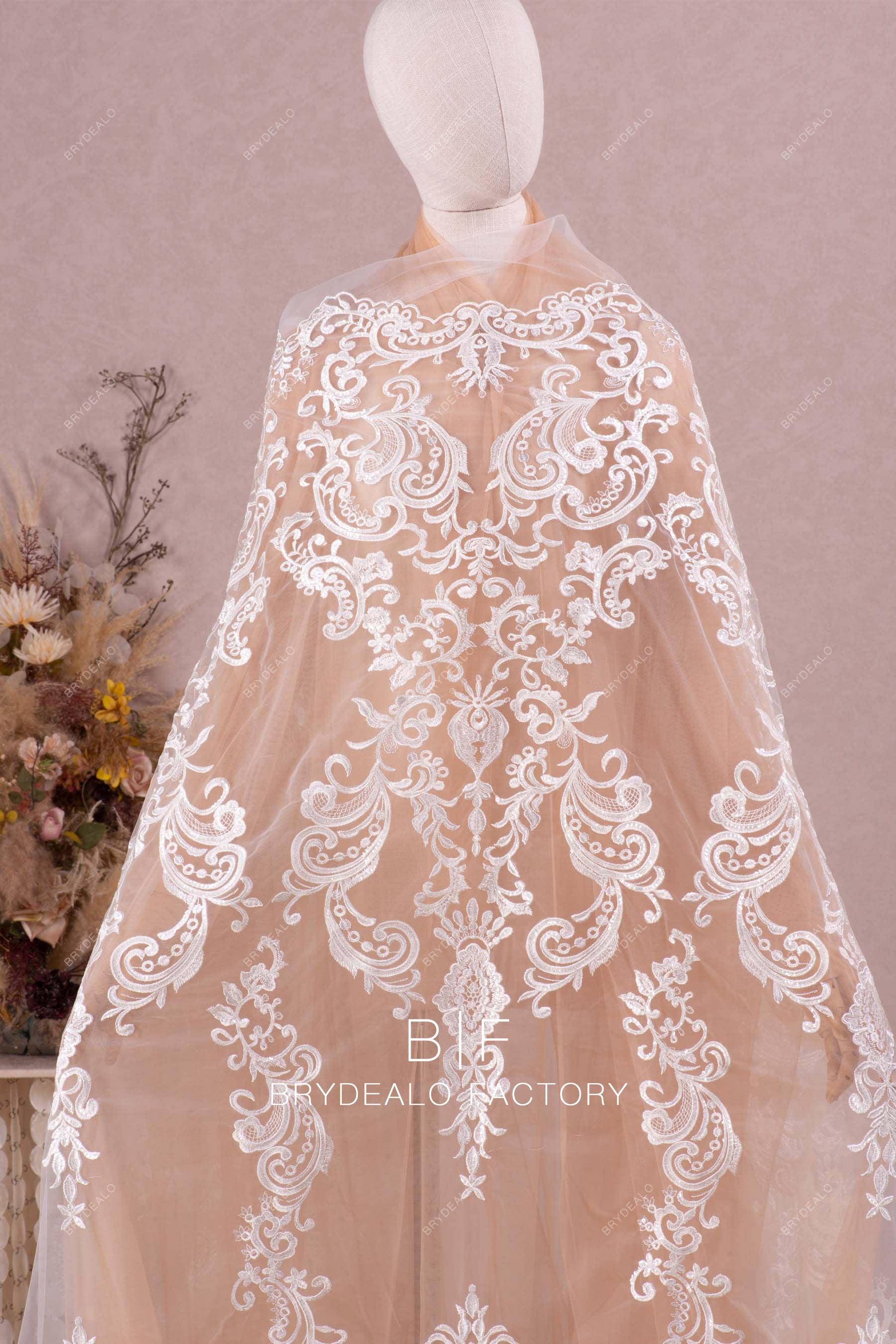 best abstract pattern lace fabric