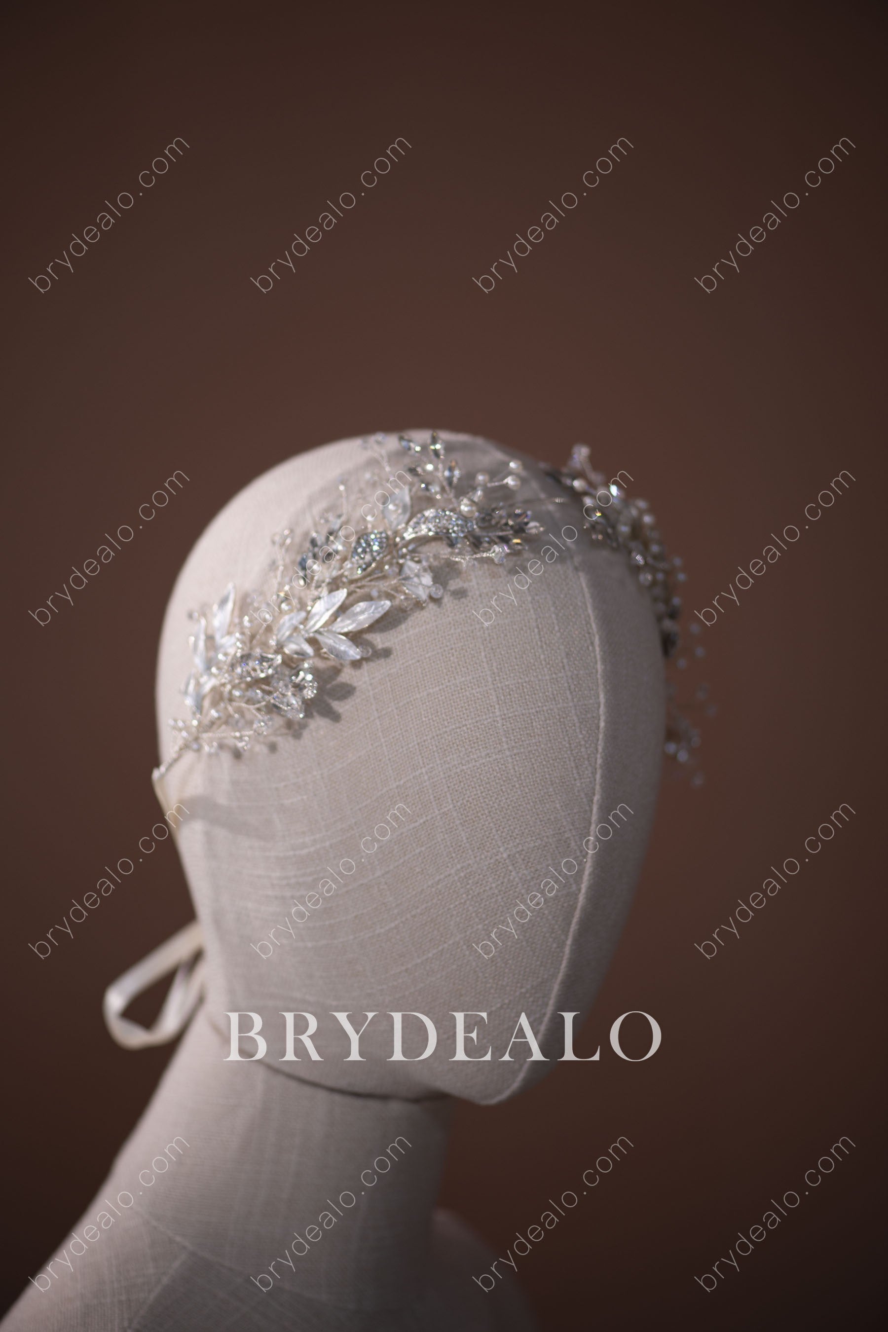 Wedding Headband Accessory Crystals Pearls Bridal Headpiece