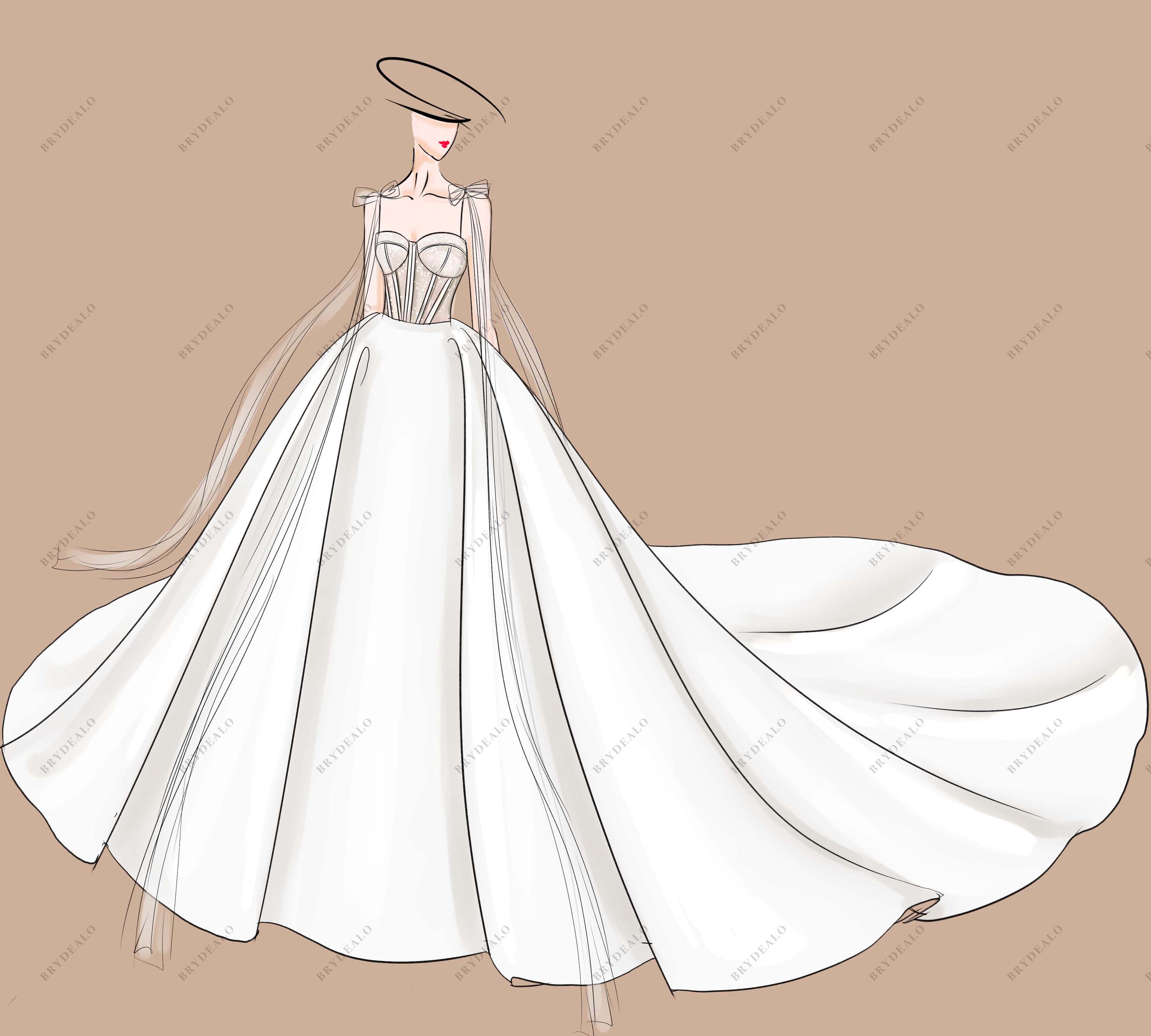 Dress Sketch – Olivia Bottega