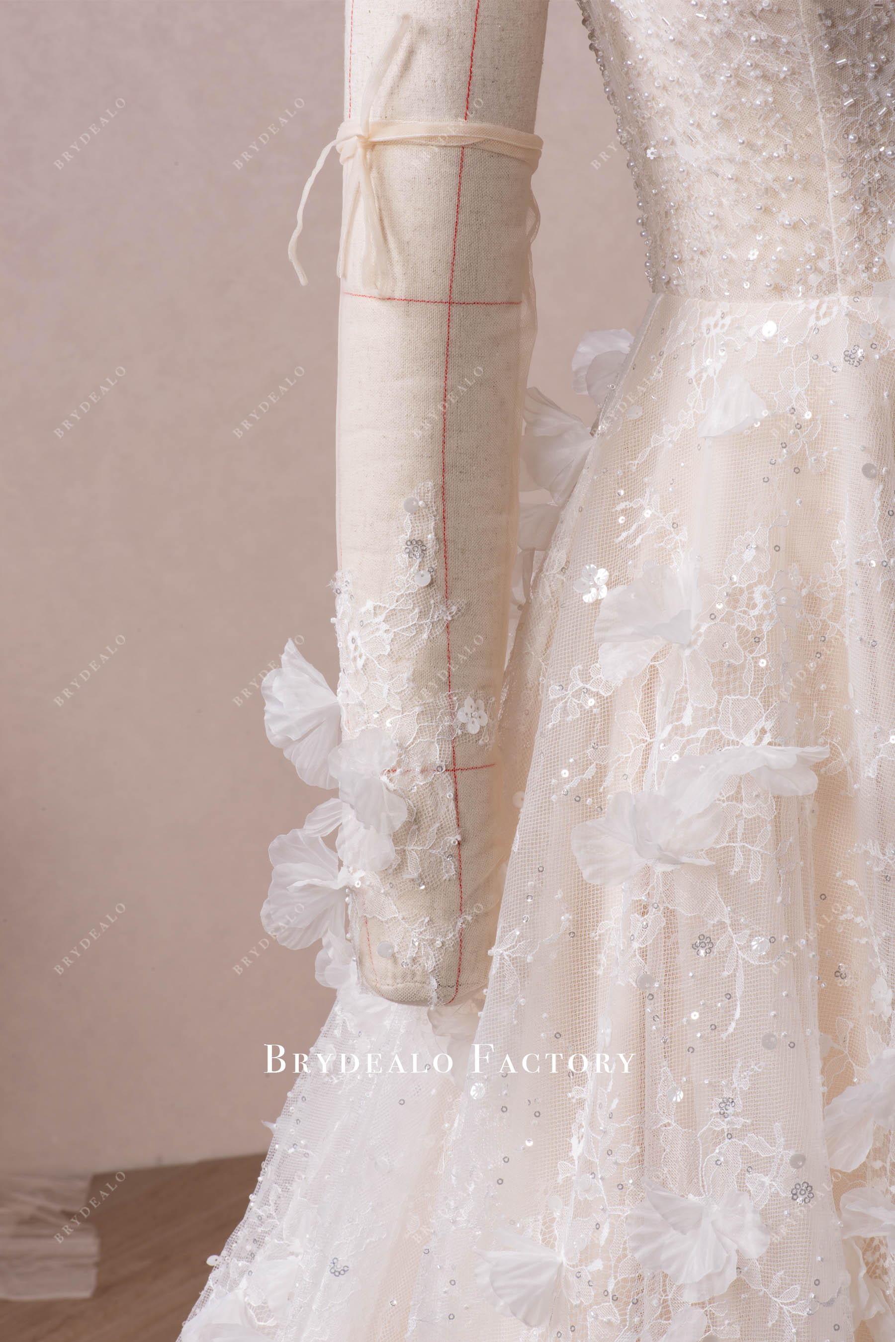 destination fall wedding dress flowers gloves