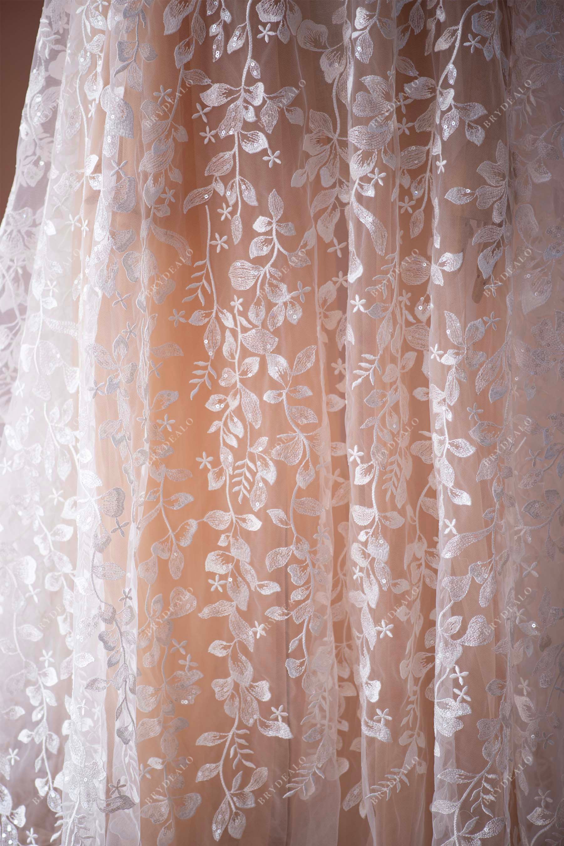 custom wedding dress flower lace for sale