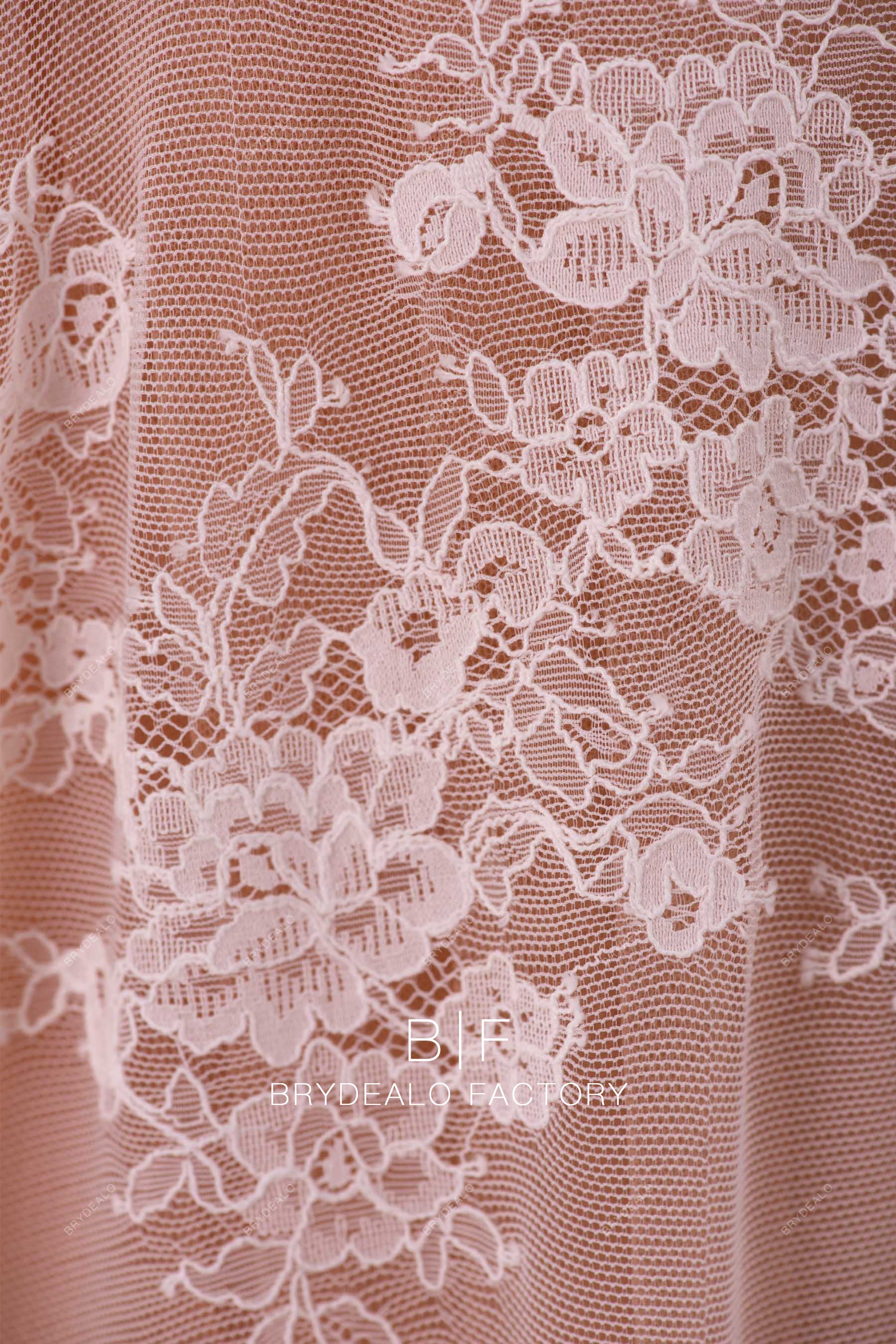 Beautiful Flower Lace Fabric by the yard