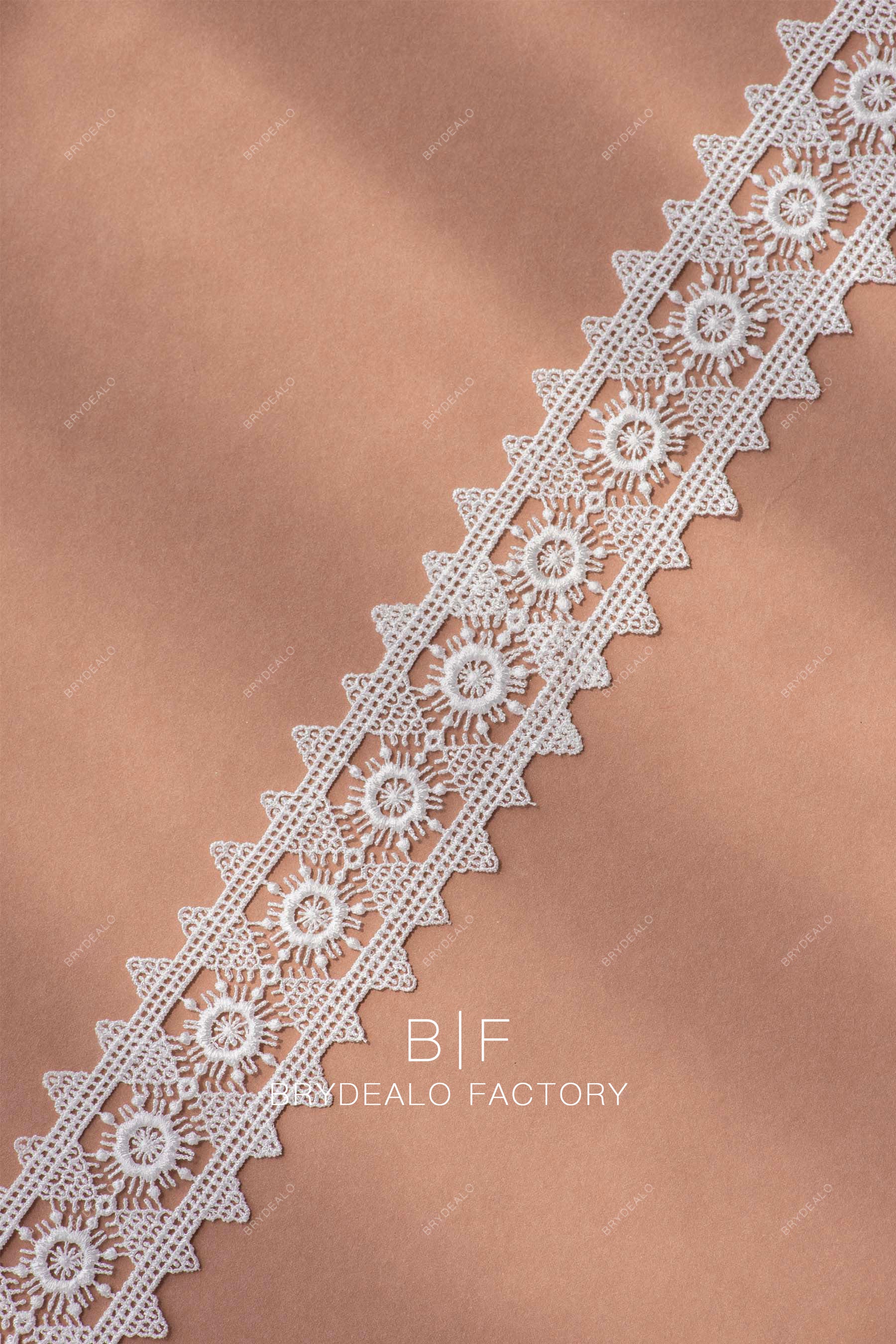 High-Quality Chemical Lace For Boho Wedding Dress