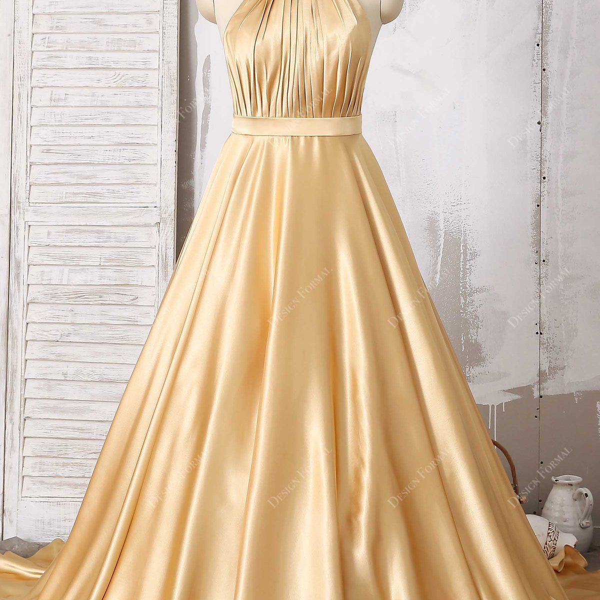princess polly baby blue dress Gold Bridesmaid Dresses main image 1