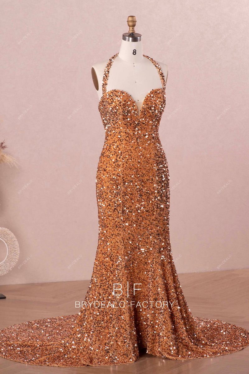Sweetheart Strapless Lace Applique Illusion with Side Slit Train Party Prom Evening Dress