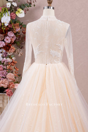 Champagne V Neck Sleeveless Back Zipper Beaded Sheath Formal Evening Gown