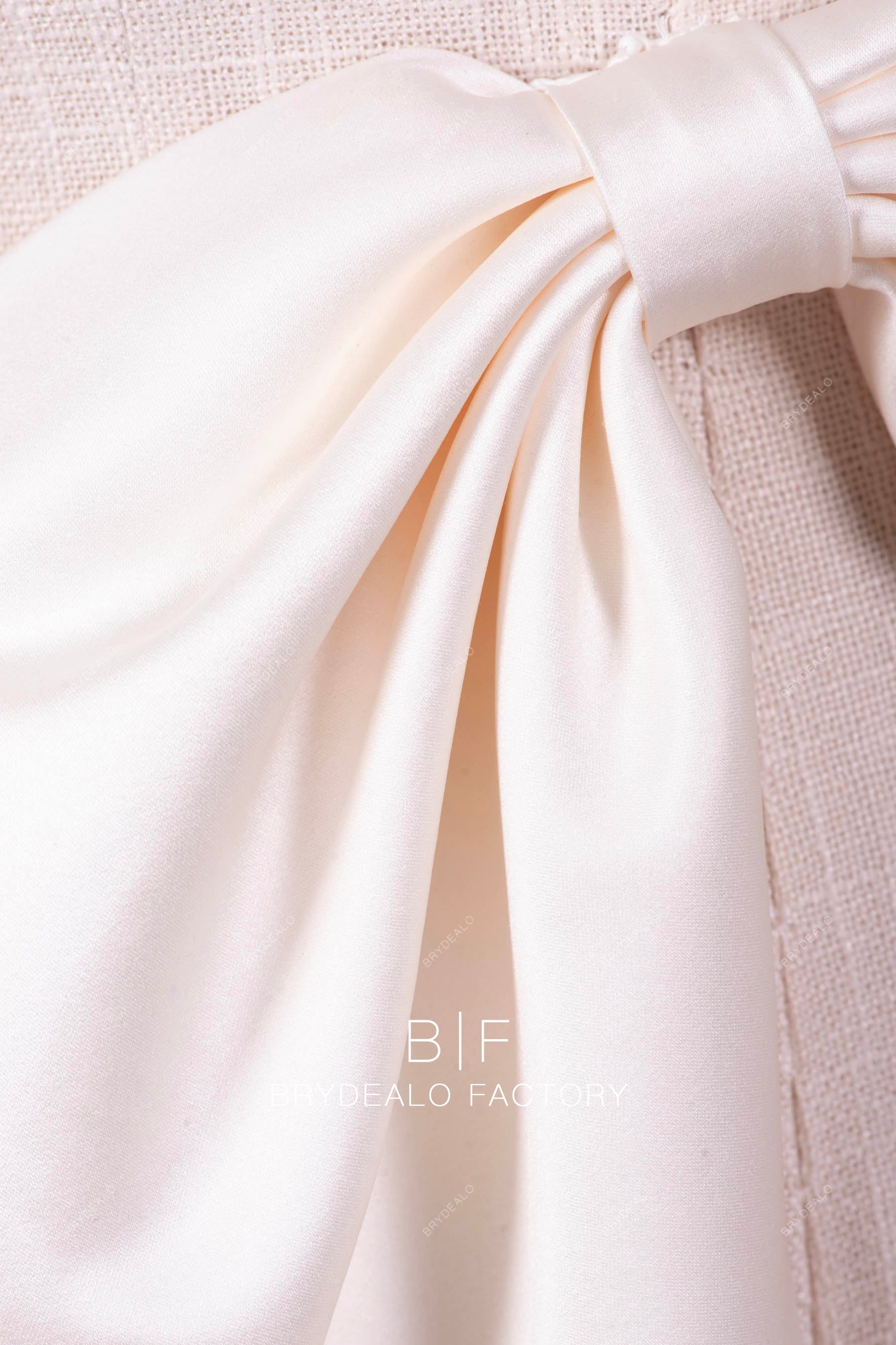 elegant ivory bridal bowknot online