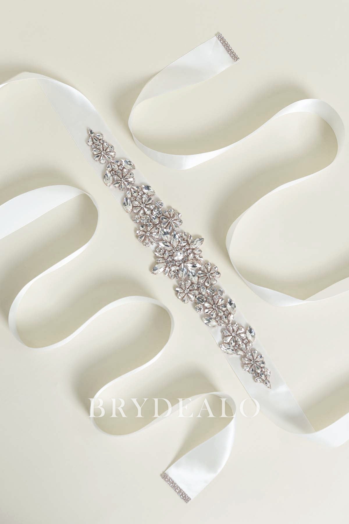  stylish luxury crystals bridal belt for wedding