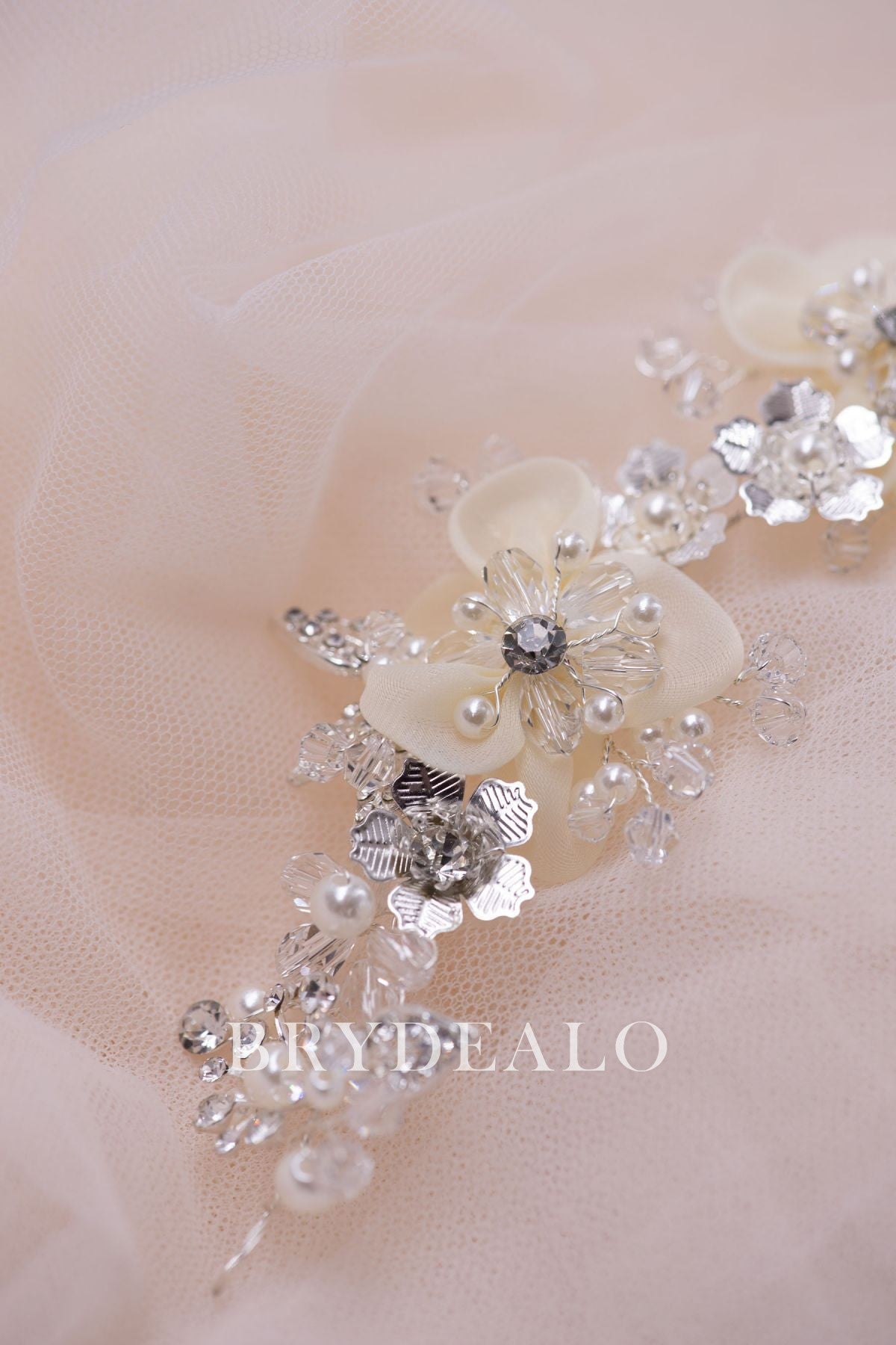 Pearls Rhinestones Bridal Headpiece Online