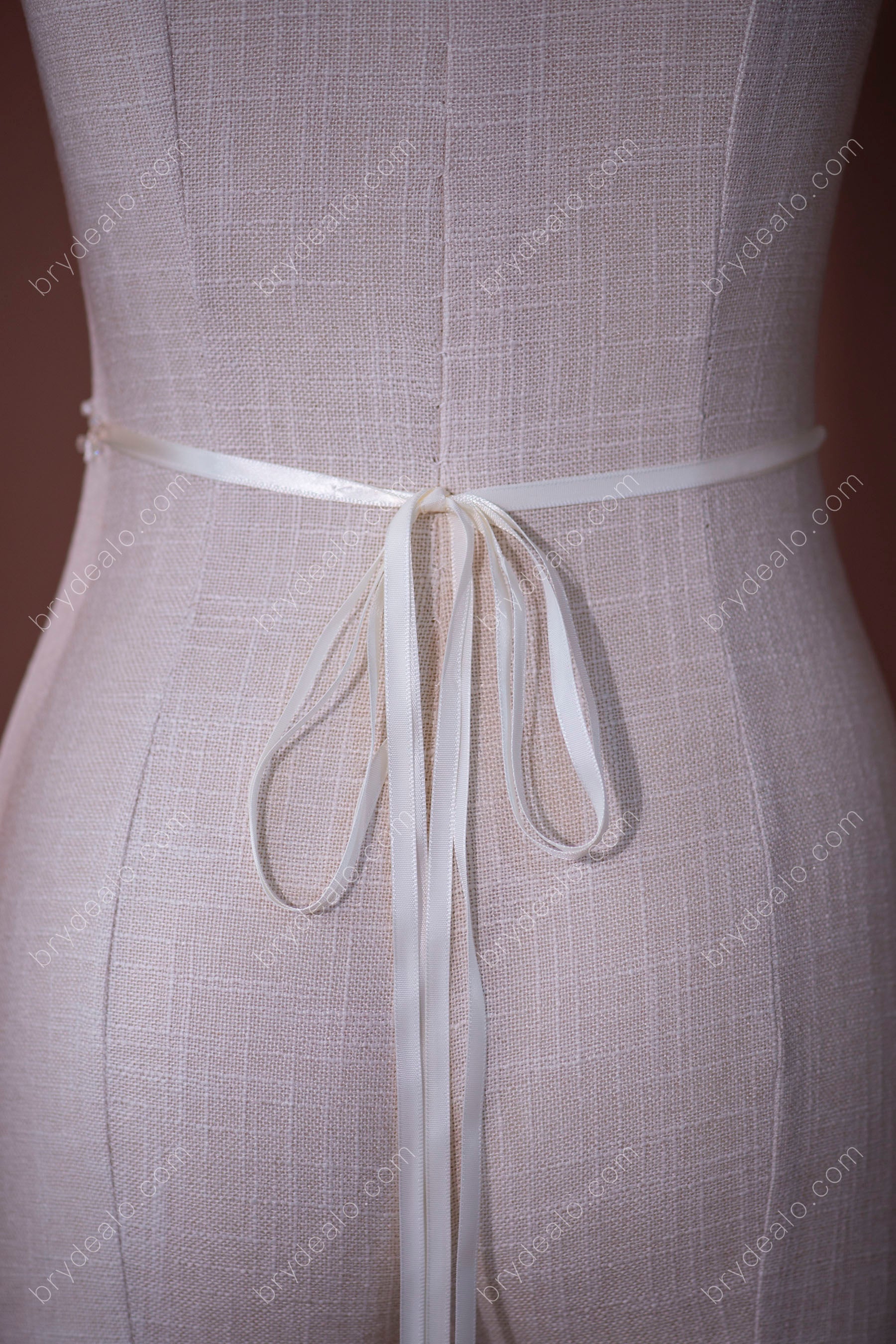 Ribbon Bridal Sash 