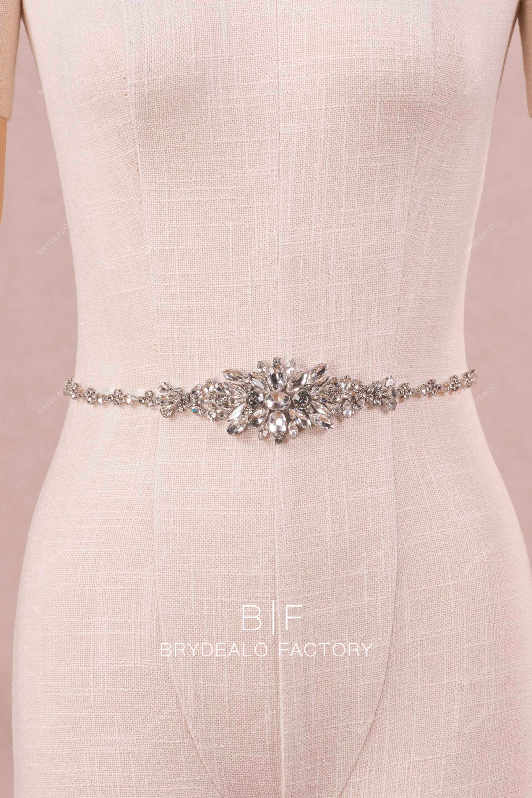 best rhinestone bridal sash online