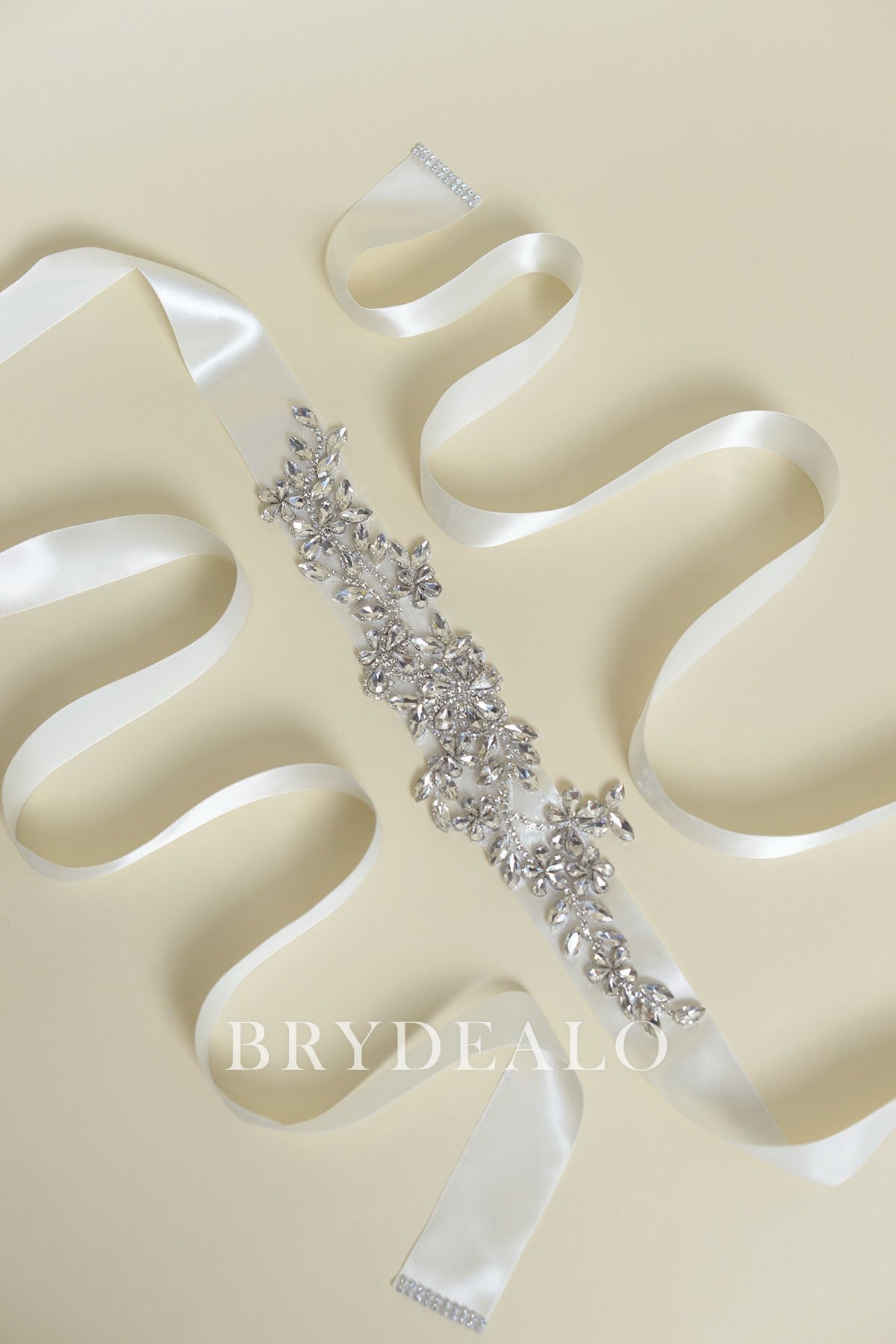 Best Shiny Crystals Bridal Sash Online
