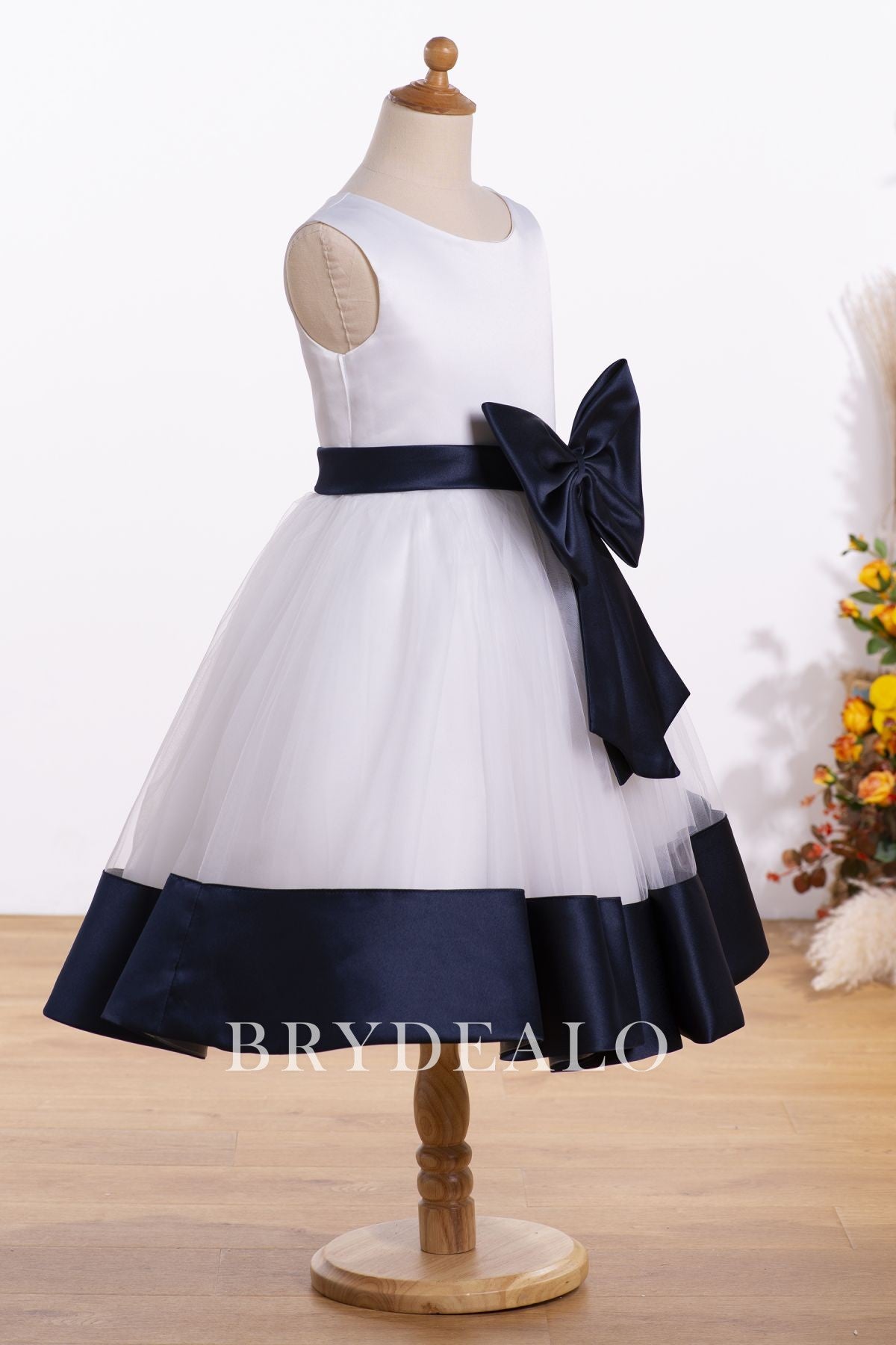 Puffy A-line Sleeveless Flower Girl Ball Dress Online