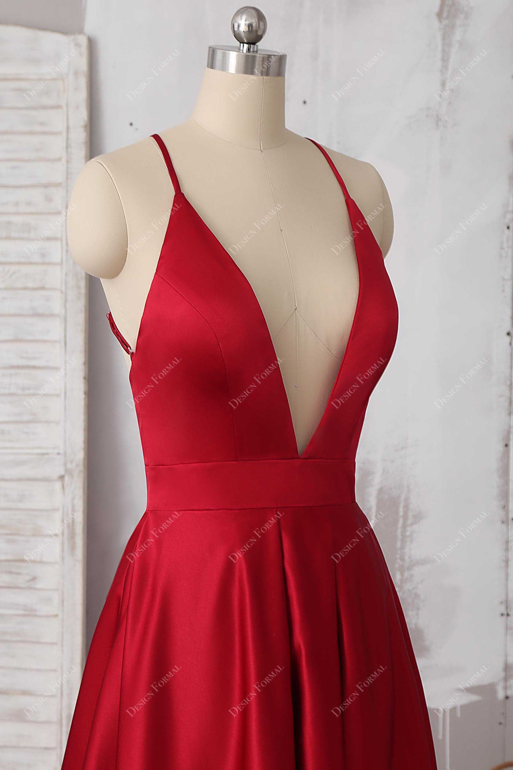 sleeveless thin straps dress