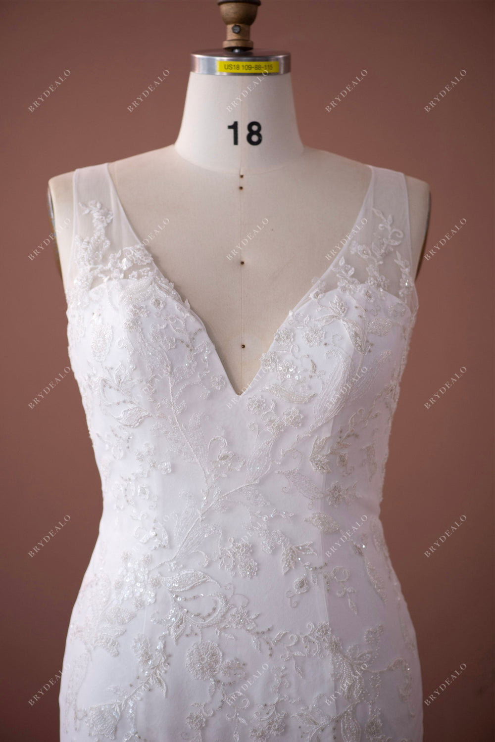 Sleeveless Maxi Lycra Mermaid Plus Size Wedding Guest Dress msp77319