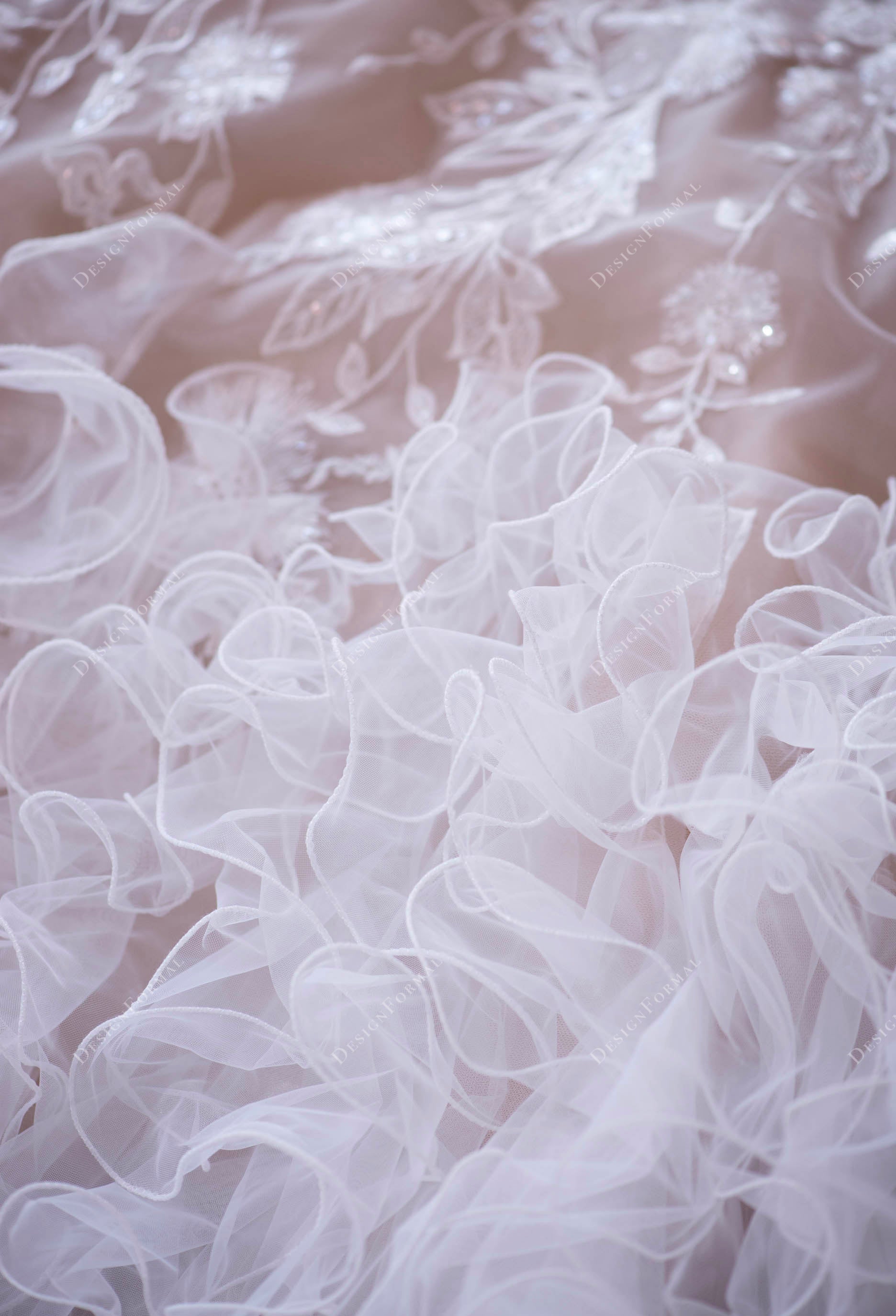 tulle ruffles