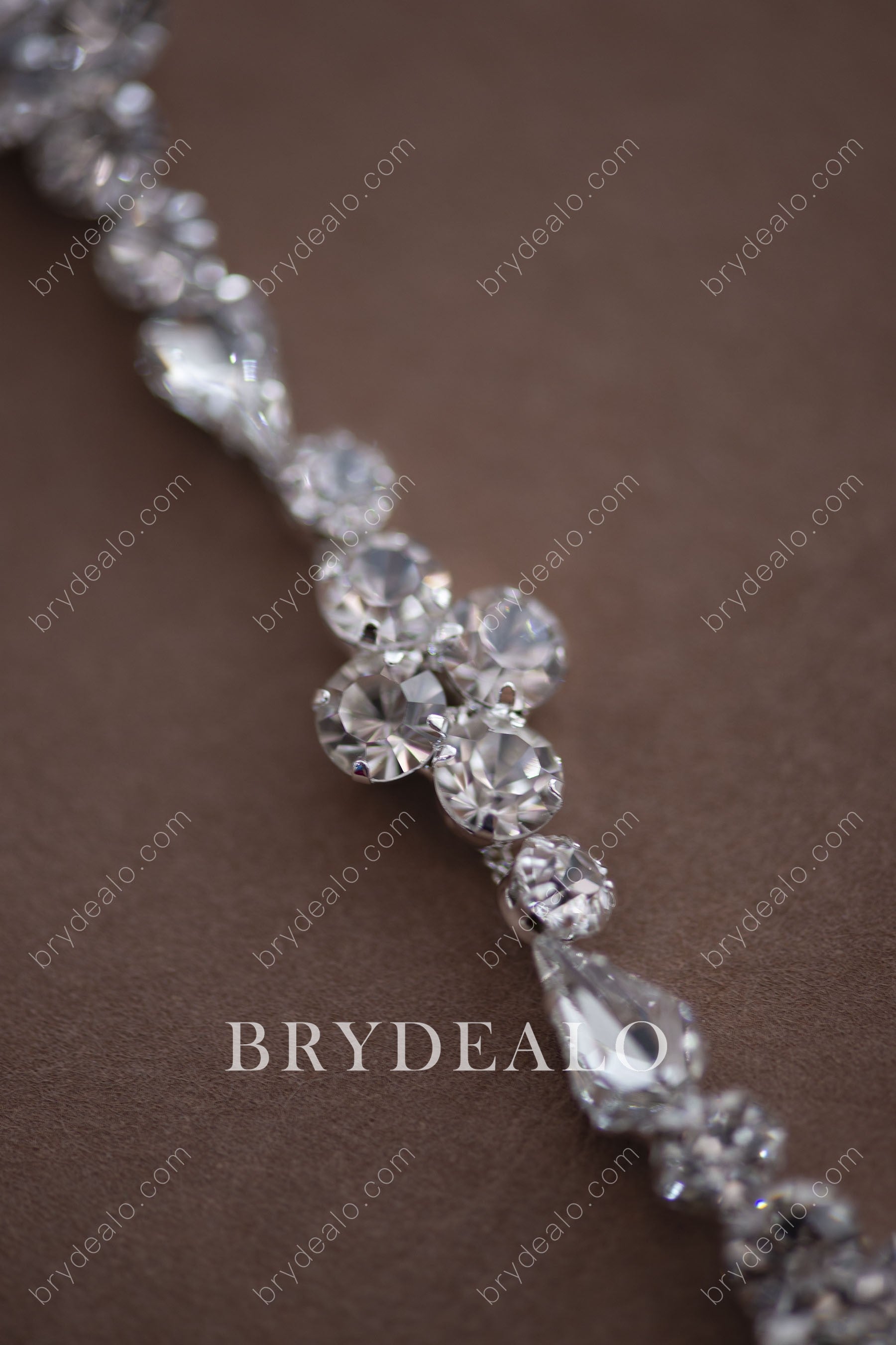 Crystals Bridal Sash for Sale